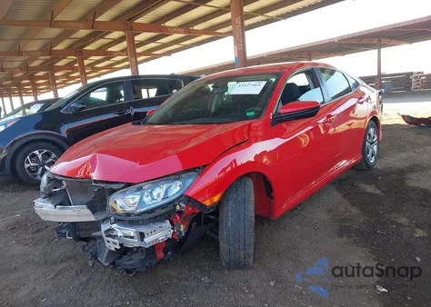 2017 Honda Civic Lx z USA, uszkodzony, nr VIN 2HGFC2F57HH536923